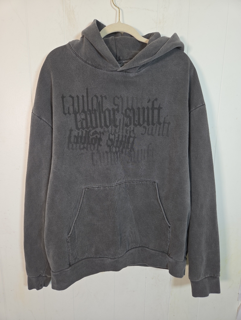 Taylor Swift Reputation Tour Gray Hoodie No Explanation Size M/L